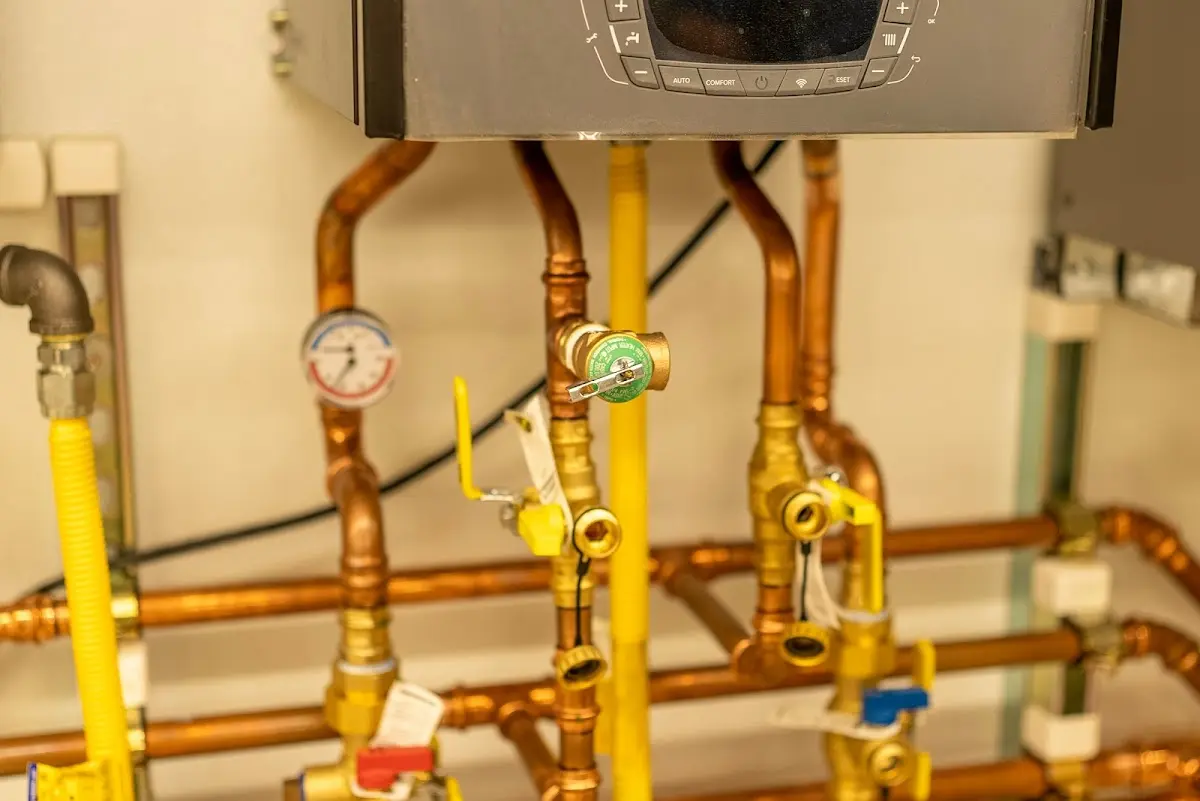 Licensed technician providing Backflow Prevention for a homeowner in Goshen